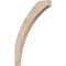 Ekena Millwork 3 1/2"W x 26"D x 38"H Thorton Smooth Knee Brace, Douglas Fir BRC04X26X38THR00SDF - alternate 1
